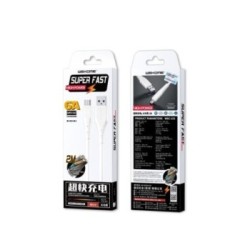 WK WDC-152 Regular Cable USB-A male to micro USB 2m - Λευκό