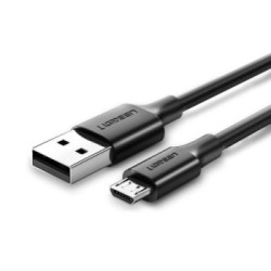 Ugreen Regular Cable USB 2.0 to micro USB 2m - Μαύρο