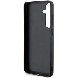 Karl Lagerfeld PU Saffiano Metal Pin Karl & Choupette Θήκη Προστασίας για Samsung Galaxy S24 - Μαύρο