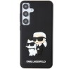Karl Lagerfeld Karl & Choupette Θήκη Προστασίας από Σιλικόνη για Samsung Galaxy S24 Plus - Μαύρο