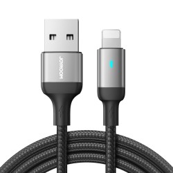 Joyroom S-UL012A10 Braided USB-A σε Lightning (2m) - Μαύρο