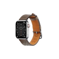 Δερμάτινο Λουράκι για Apple Watch 38/40/41mm - Καφέ