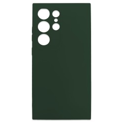 Θήκη σιλικόνης TPU Ultra Slim 0.3mm soft mat για Samsung Galaxy S24 Ultra - Σκούρο Πράσινο