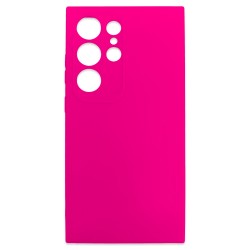 Θήκη σιλικόνης TPU Ultra Slim 0.3mm soft mat για Samsung Galaxy S24 Ultra - Φούξια