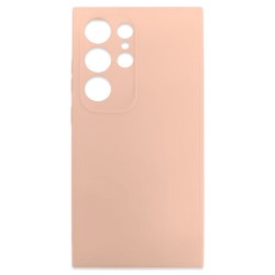 Θήκη σιλικόνης TPU Ultra Slim 0.3mm soft mat για Samsung Galaxy S24 Ultra - Μπεζ