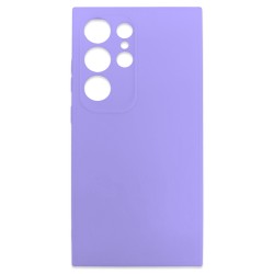 Θήκη σιλικόνης TPU Ultra Slim 0.3mm soft mat για Samsung Galaxy S24 Ultra - Βιολετί