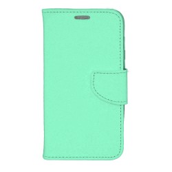 Θήκη flip με υποδοχή καρτών και δυνατότητα STAND για Samsung Galaxy S24 Ultra - Τιρκουάζ