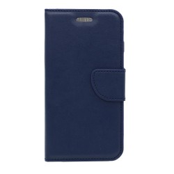 Θήκη flip με υποδοχή καρτών και δυνατότητα STAND για Samsung Galaxy S24 Ultra - Σκούρο Μπλε