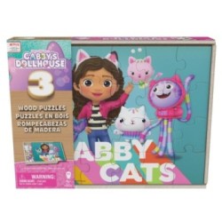 Spin Master Gabbys Dollhouse: Wood Puzzle