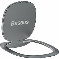 Baseus Invisible Ultra-Thin Βάση στήριξης Κινητού (Ring Holder) - Ασημί