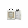 Guess 4G Charm Θήκη προστασίας από σιλικόνη για Apple Airpods (Γκρι)