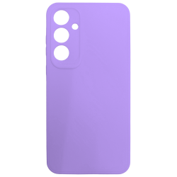 Θήκη σιλικόνης TPU Ultra Slim 0.3mm soft mat για Samsung Galaxy A55 - Βιολετί