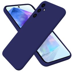 Θήκη Silky And Soft για Samsung Galaxy A55 - Σκούρο Μπλε