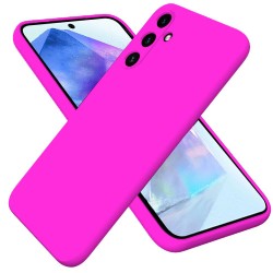 Θήκη Silky And Soft για Samsung Galaxy A55 - Φούξια