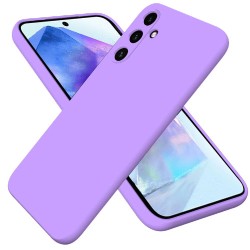 Θήκη Silky And Soft για Samsung Galaxy A55 - Βιολετί