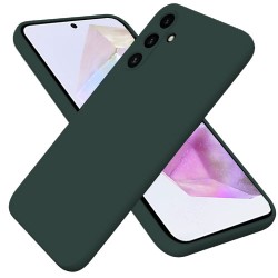 Θήκη Silky And Soft για Samsung Galaxy A35 - Σκούρο Πράσινο
