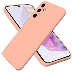 Θήκη Silky And Soft για Samsung Galaxy A35 - Σόμον