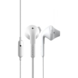 Defunc Plus Hybrid In-Ear Ενσύρματα Ακουστικά με 3.5mm - Λευκό