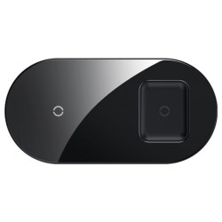 Baseus Simple 2in1 Ασύρματος Φορτιστής (Qi Pad) - Μαύρο