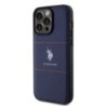 U.S. Polo Assn. HC PU Pattern Stripe – Θήκη προστασίας από σιλικόνη iPhone 15 Pro Max Navy – USHCP15XPTRV