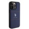 U.S. Polo Assn. HC PU Pattern Stripe – Θήκη προστασίας από σιλικόνη iPhone 15 Pro Max Navy – USHCP15XPTRV
