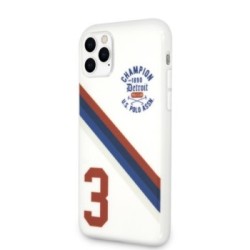 U.S. Polo Assn. “Detroit 3 Stripes Collection” Θήκη προστασίας από πολυκαρβονικό – iPhone 11 Pro Max Λευκό – USHCN65PCDGS