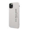 U.S. Polo Assn. “Silicone Effect Logo Collection” Θήκη προστασίας από σιλικόνη – iPhone 11 Pro Max Λευκό – USHCN65SLWHV2