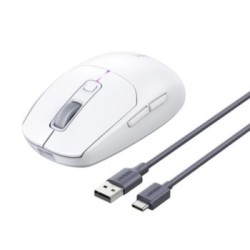Mouse Wireless 2.4 GHz & Bluetooth UGREEN MU103 White15629