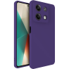 Θήκη Silky And Soft για Xiaomi Redmi Note 13 5G - Σκούρο Μωβ