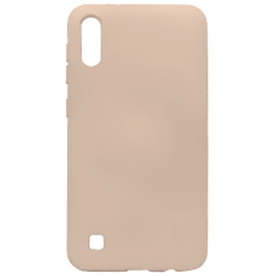 Θήκη σιλικόνης TPU Ultra Slim 0.3mm soft mat για Samsung Galaxy A10 - Σομόν