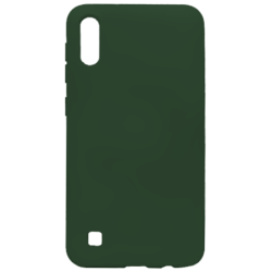 Θήκη σιλικόνης TPU Ultra Slim 0.3mm soft mat για Samsung Galaxy A10 - Σκούρο Πράσινο