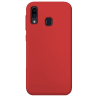 Θήκη Silky and Soft για Samsung Galaxy A20S - Κόκκινο