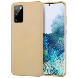 Θήκη Silky And Soft για Samsung S20 Plus - Χρυσό