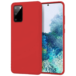 Θήκη Silky And Soft για Samsung S20 Plus - Κόκκινο