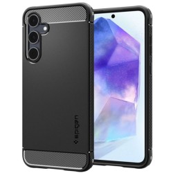 Θήκη Spigen Rugged Armor για Samsung Galaxy A55 5G - Black