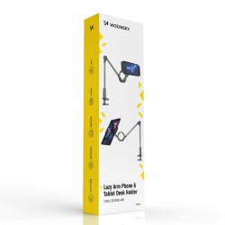 Wozinsky Holder Long Flexible Βάση Γραφείου για Κινητό - Μαύρο