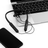 Tellur Bound TLL511261 In-ear Bluetooth Handsfree Ακουστικά με Αντοχή στον Ιδρώτα - Μαύρα