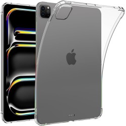 Θήκη σιλικόνης TPU για Apple iPad Pro 2024 13" - Διάφανο