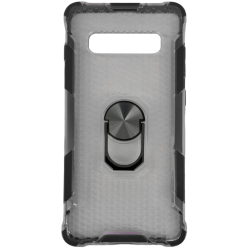 Θήκη Honeycomb Armor με Ring Holder για Samsung Galaxy S10 Plus - Μαύρο
