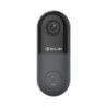 Tellur Video DoorBell WiFi Ασύρματο Κουδούνι Πόρτας με Κάμερα & Wi-Fi σε μαύρο/γκρι χρώμα FullHD TLL331251