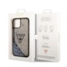 Guess “Metallic Triangle Glitter Logo Collection” Θήκη προστασίας από σιλικόνη – iPhone 14 Plus Black – GUHCP14MLFCTPK