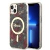 Guess “Flower Collection” MagSafe Hard Case Θήκη προστασίας από σκληρό πλαστικό – iPhone 14 Plus Χακί – GUHMP14MHCFWSA Guess “Flower Collection” MagSafe Hard Case Θήκη προστασίας από σκληρό πλαστικό – iPhone 14 Plus Χακί – GUHMP14MHCFWSA