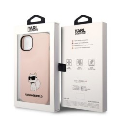 Karl Lagerfeld “Choupette NFT” Hard Case Θήκη προστασίας από σιλικόνη – iPhone 14 Plus Ροζ – KLHCP14MSNCHBCP
