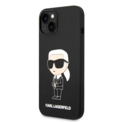 Karl Lagerfeld “Ikonik NFT” Hard Case Θήκη προστασίας από σιλικόνη – iPhone 14 Plus Μαύρο – KLHCP14MSNIKBCK