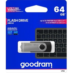 GoodRAM UTS3 64GB USB 3.0 Stick - Μαύρο