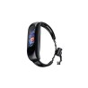 Hurtel Bracelet Λουράκι Μεταλλικό (Mi Smart Band 6 / 5 / 4 / 3) - Μαύρο