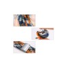 Hurtel Fabric Λουράκι Υφασμάτινο (Apple Watch Ultra /9/8/7/6/SE/5/4/3/2 - 49mm/45mm/44mm/42mm) - Μαύρο