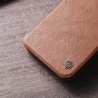 Nillkin Qin Pro Back Cover Δερμάτινη (iPhone 14 Pro Max) - Καφέ