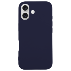 Θήκη Silky And Soft για Apple iPhone 16 - Σκούρο Μπλε
