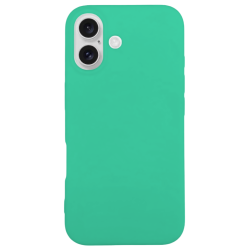 Θήκη Silky And Soft για Apple iPhone 16 - Τιρκουάζ
